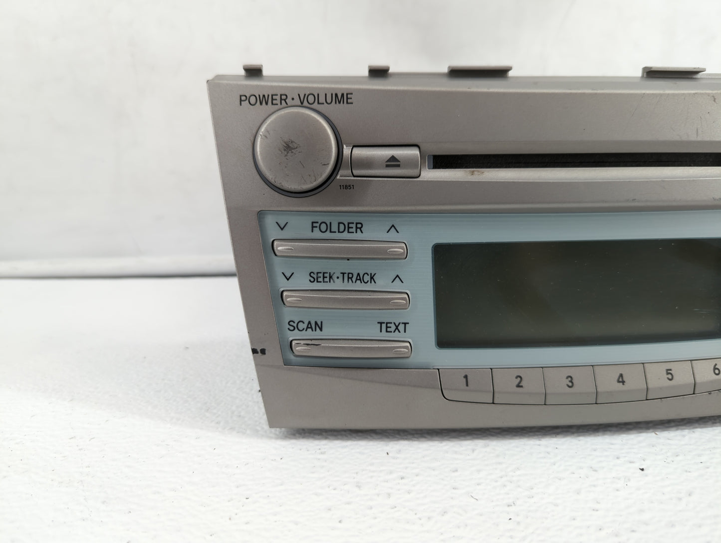 2007-2009 Toyota Camry Am Fm Cd Player Radio Receiver - Oemusedautoparts1.com