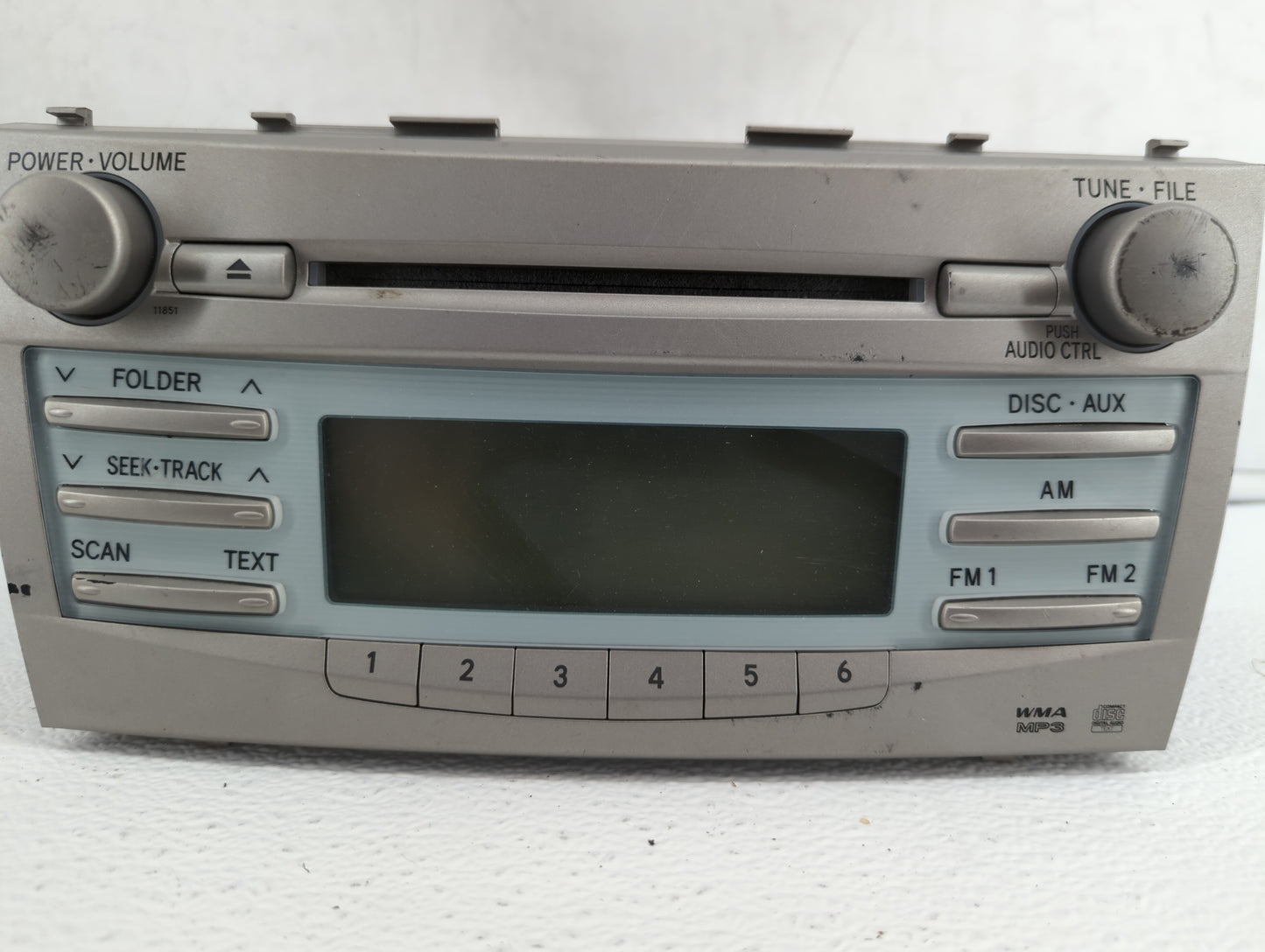 2007-2009 Toyota Camry Am Fm Cd Player Radio Receiver - Oemusedautoparts1.com