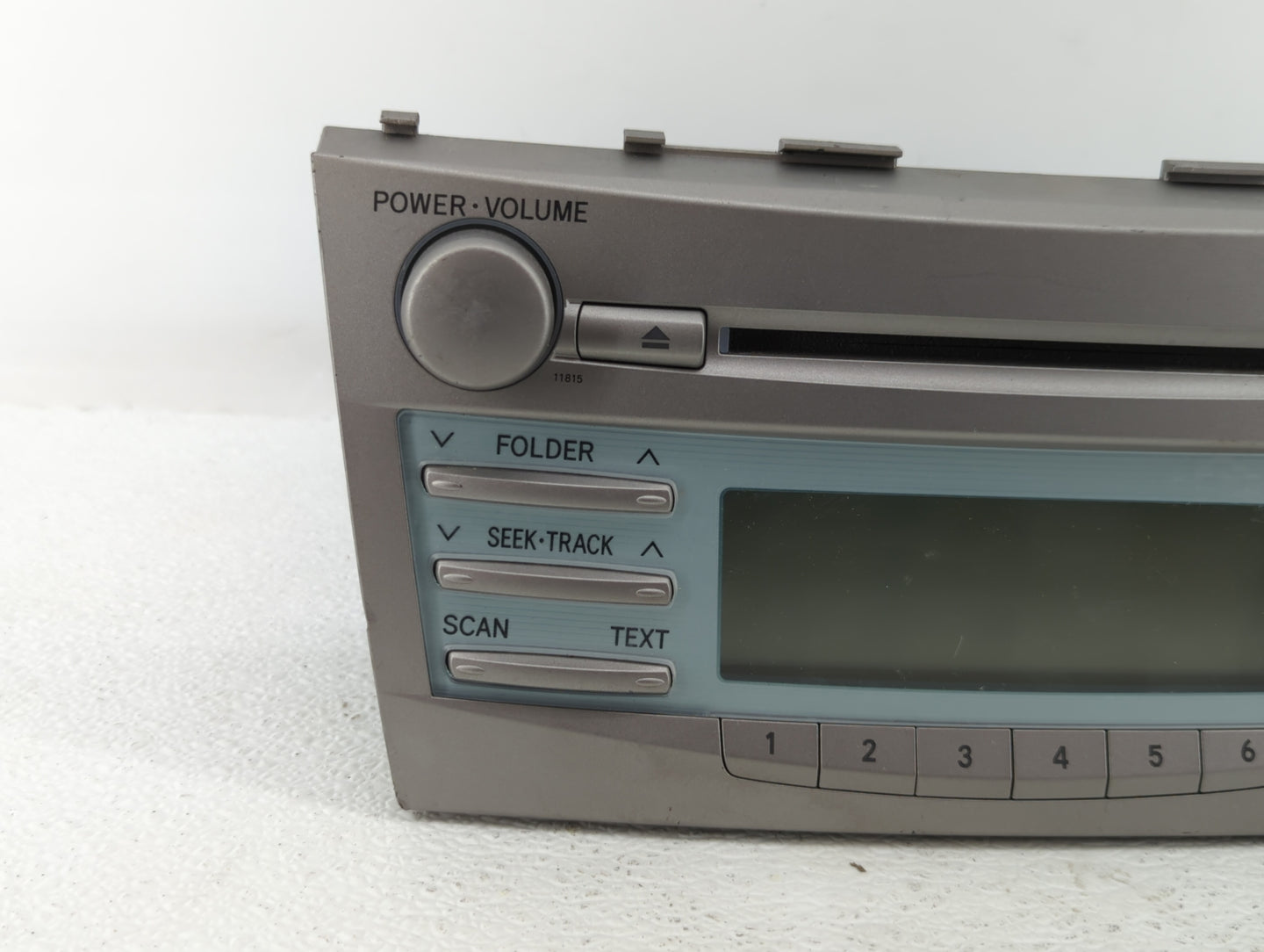 2007-2009 Toyota Camry Am Fm Cd Player Radio Receiver - Oemusedautoparts1.com
