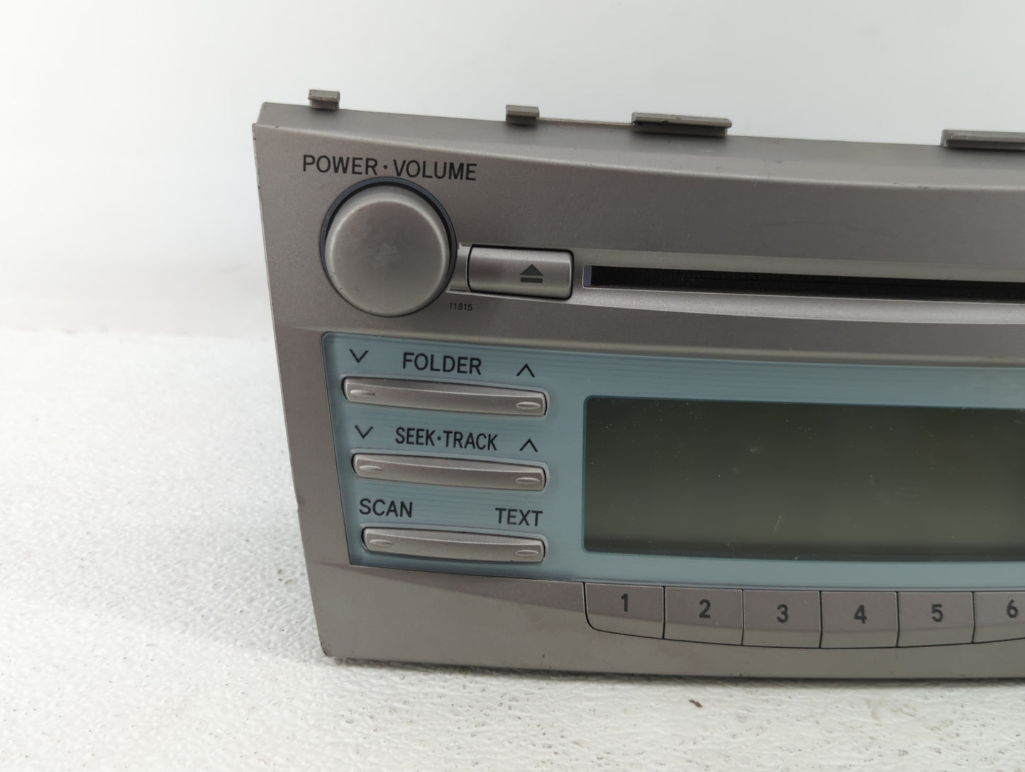 2007-2009 Toyota Camry Am Fm Cd Player Radio Receiver - Oemusedautoparts1.com