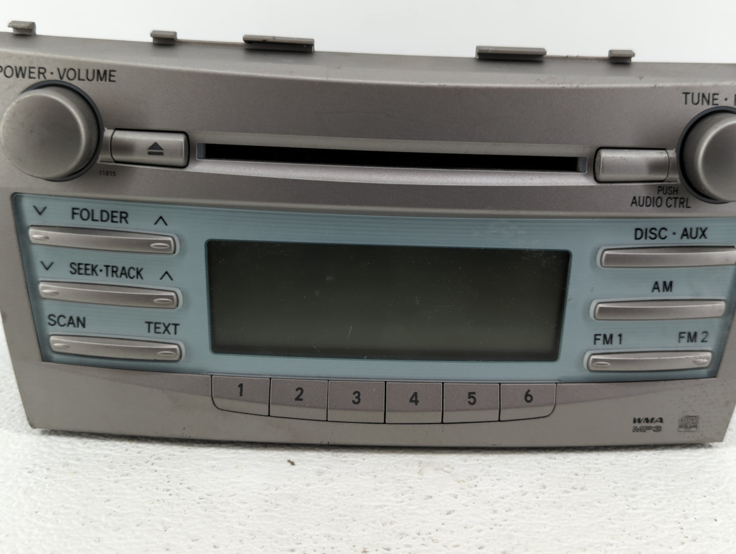2007-2009 Toyota Camry Am Fm Cd Player Radio Receiver - Oemusedautoparts1.com