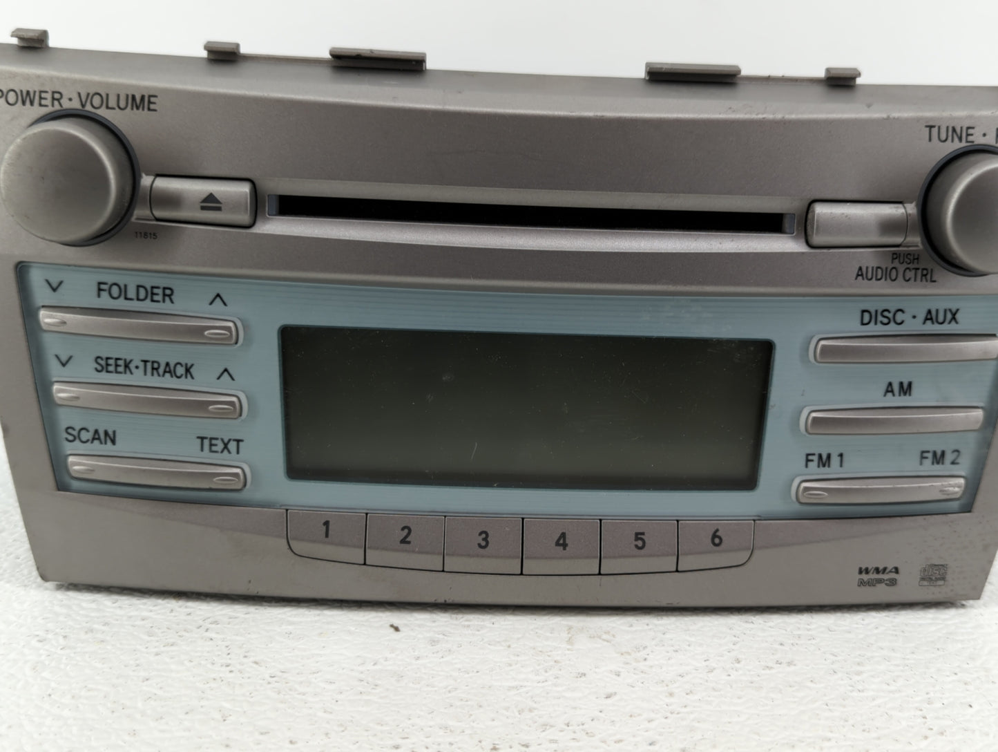 2007-2009 Toyota Camry Am Fm Cd Player Radio Receiver - Oemusedautoparts1.com