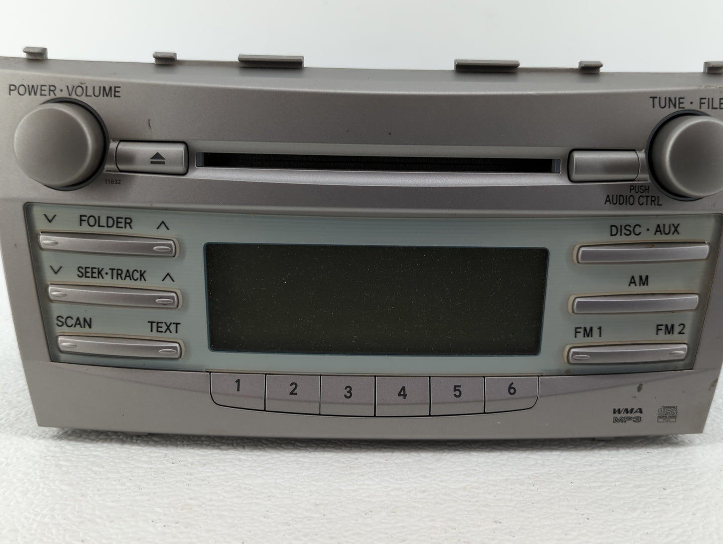 2007-2009 Toyota Camry Am Fm Cd Player Radio Receiver - Oemusedautoparts1.com
