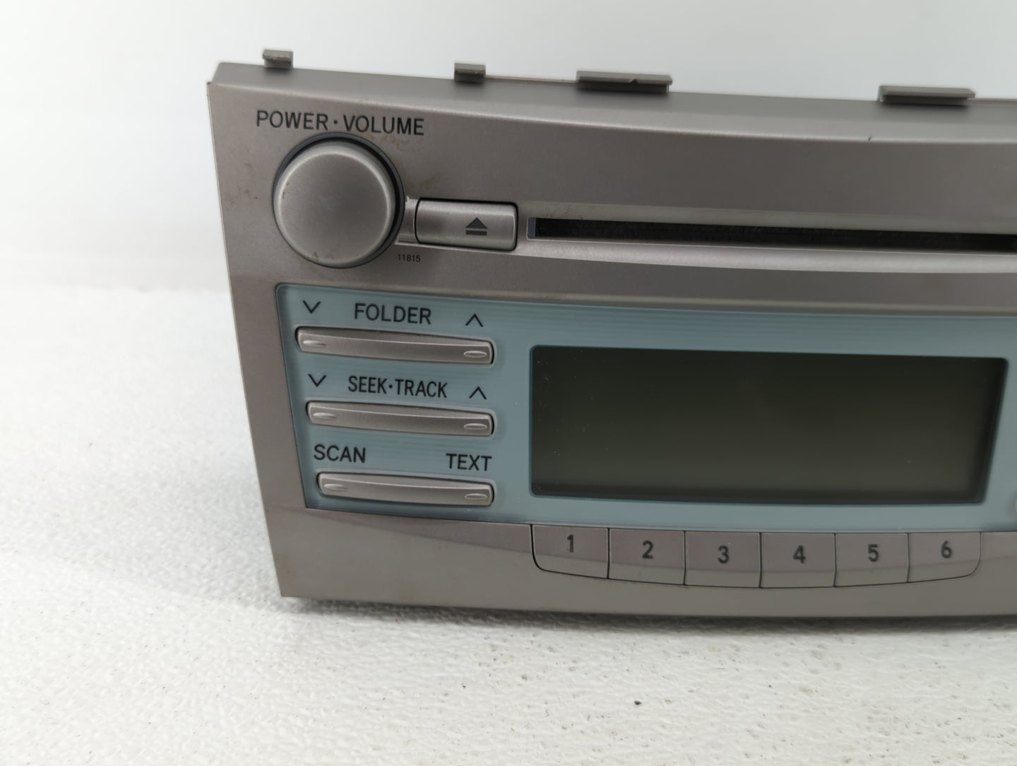 2007-2009 Toyota Camry Am Fm Cd Player Radio Receiver - Oemusedautoparts1.com
