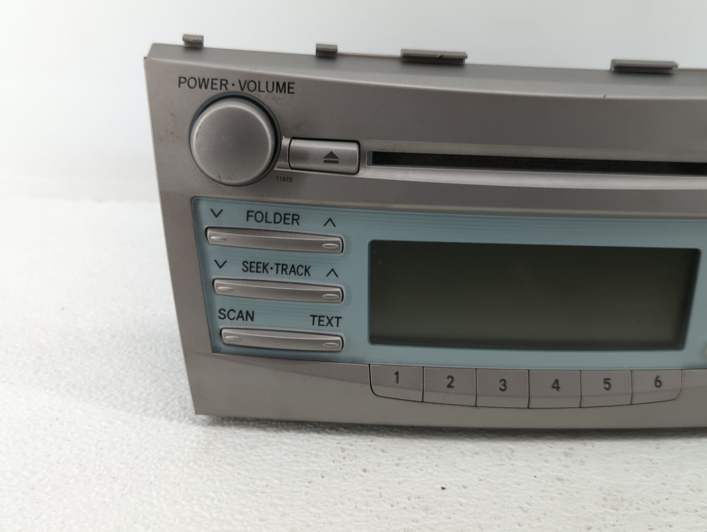2007-2009 Toyota Camry Am Fm Cd Player Radio Receiver - Oemusedautoparts1.com
