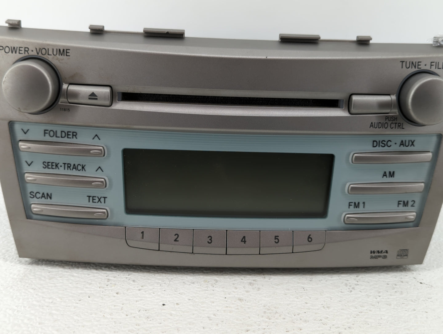 2007-2009 Toyota Camry Am Fm Cd Player Radio Receiver - Oemusedautoparts1.com