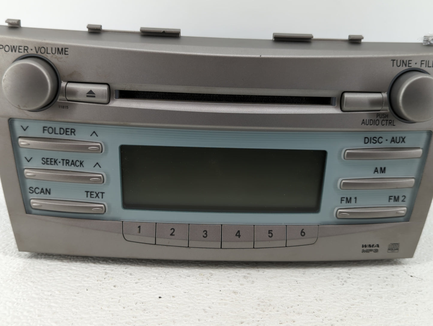 2007-2009 Toyota Camry Am Fm Cd Player Radio Receiver - Oemusedautoparts1.com
