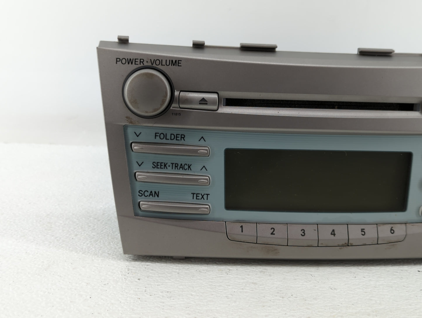 2007-2009 Toyota Camry Am Fm Cd Player Radio Receiver - Oemusedautoparts1.com