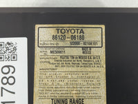 2007-2009 Toyota Camry Am Fm Cd Player Radio Receiver - Oemusedautoparts1.com