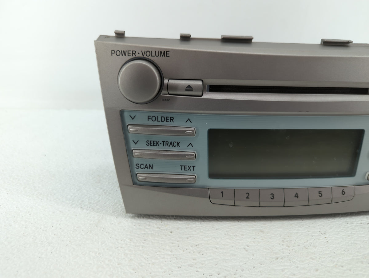 2007-2009 Toyota Camry Am Fm Cd Player Radio Receiver 381853 - Oemusedautoparts1.com