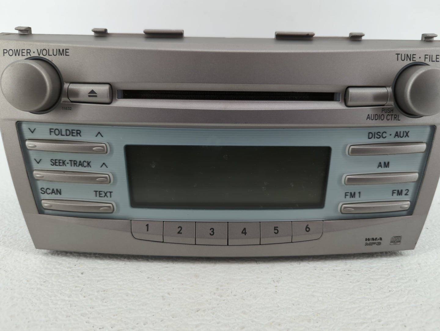 2007-2009 Toyota Camry Am Fm Cd Player Radio Receiver - Oemusedautoparts1.com