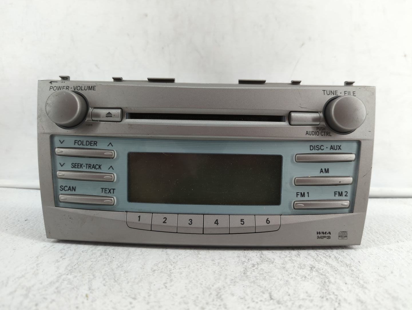 2007-2009 Toyota Camry Am Fm Cd Player Radio Receiver - Oemusedautoparts1.com