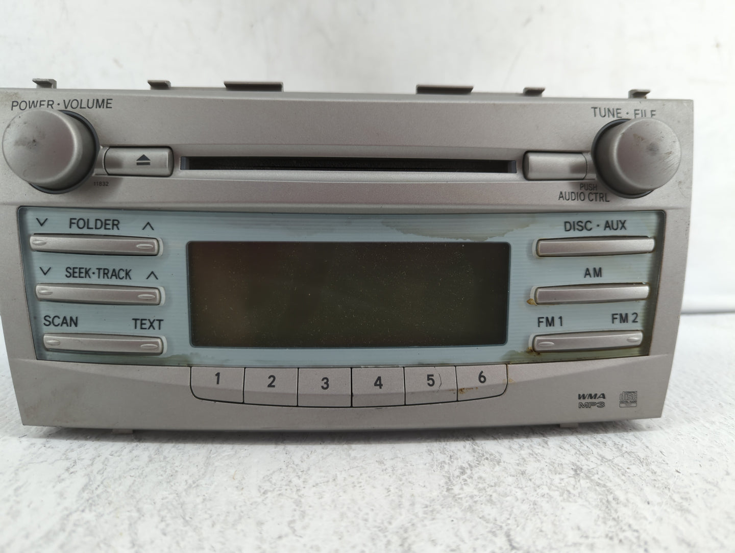 2007-2009 Toyota Camry Am Fm Cd Player Radio Receiver - Oemusedautoparts1.com