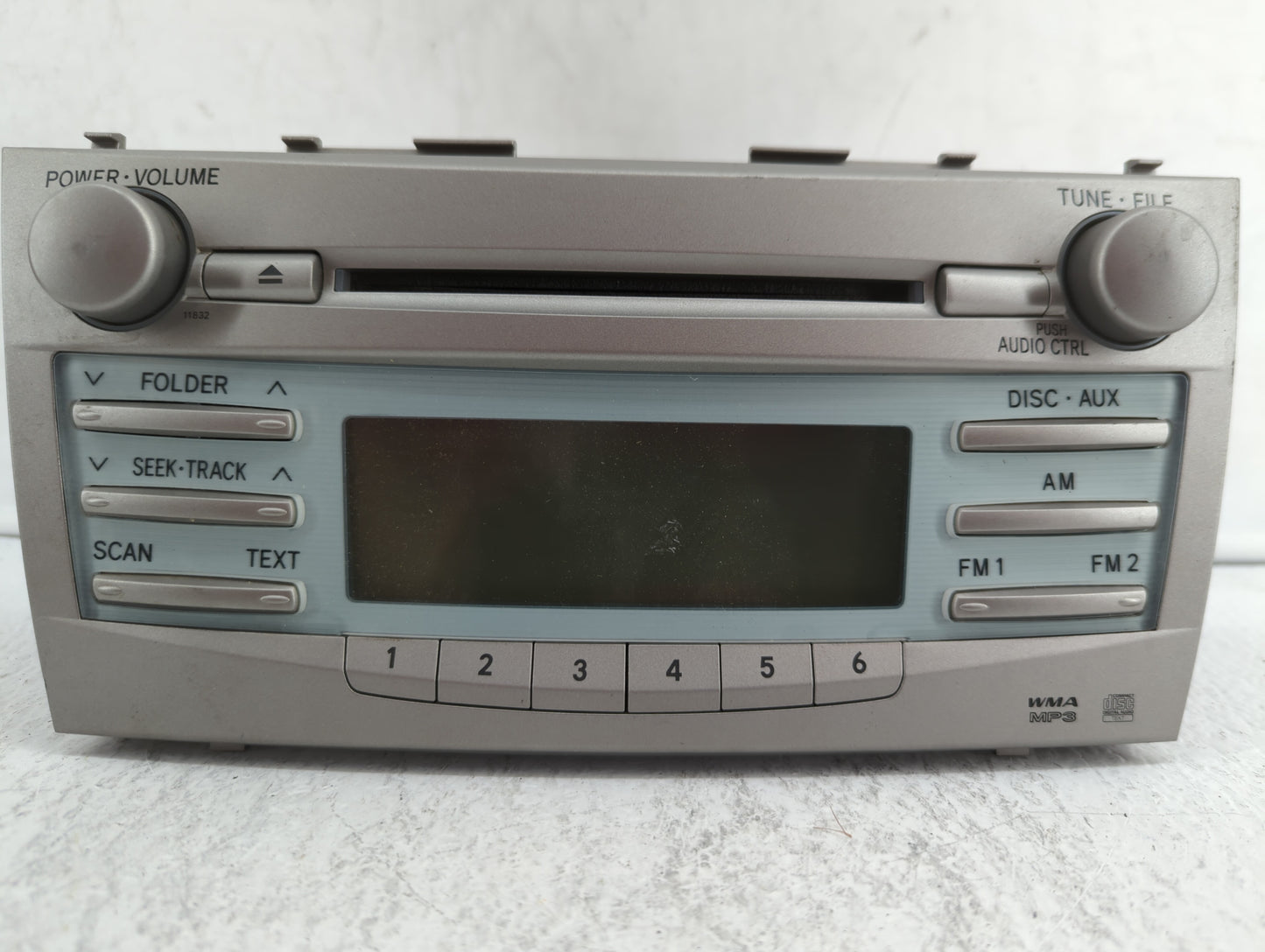 2007-2009 Toyota Camry Am Fm Cd Player Radio Receiver - Oemusedautoparts1.com