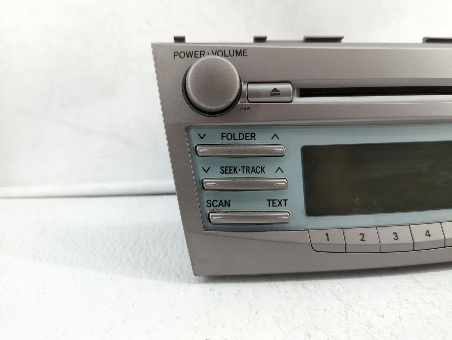 2007-2009 Toyota Camry Am Fm Cd Player Radio Receiver - Oemusedautoparts1.com