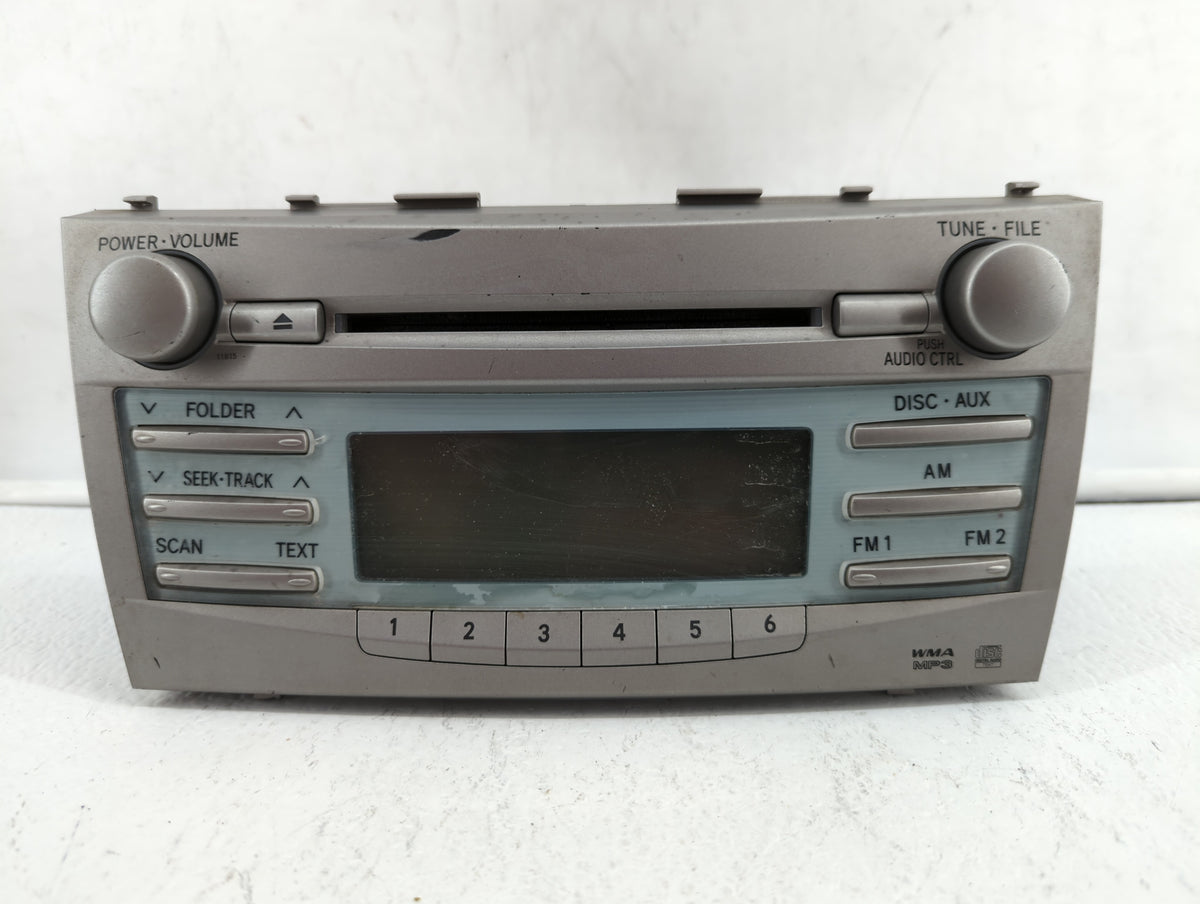 2007-2009 Toyota Camry Am Fm Cd Player Radio Receiver 382498 - Oemusedautoparts1.com