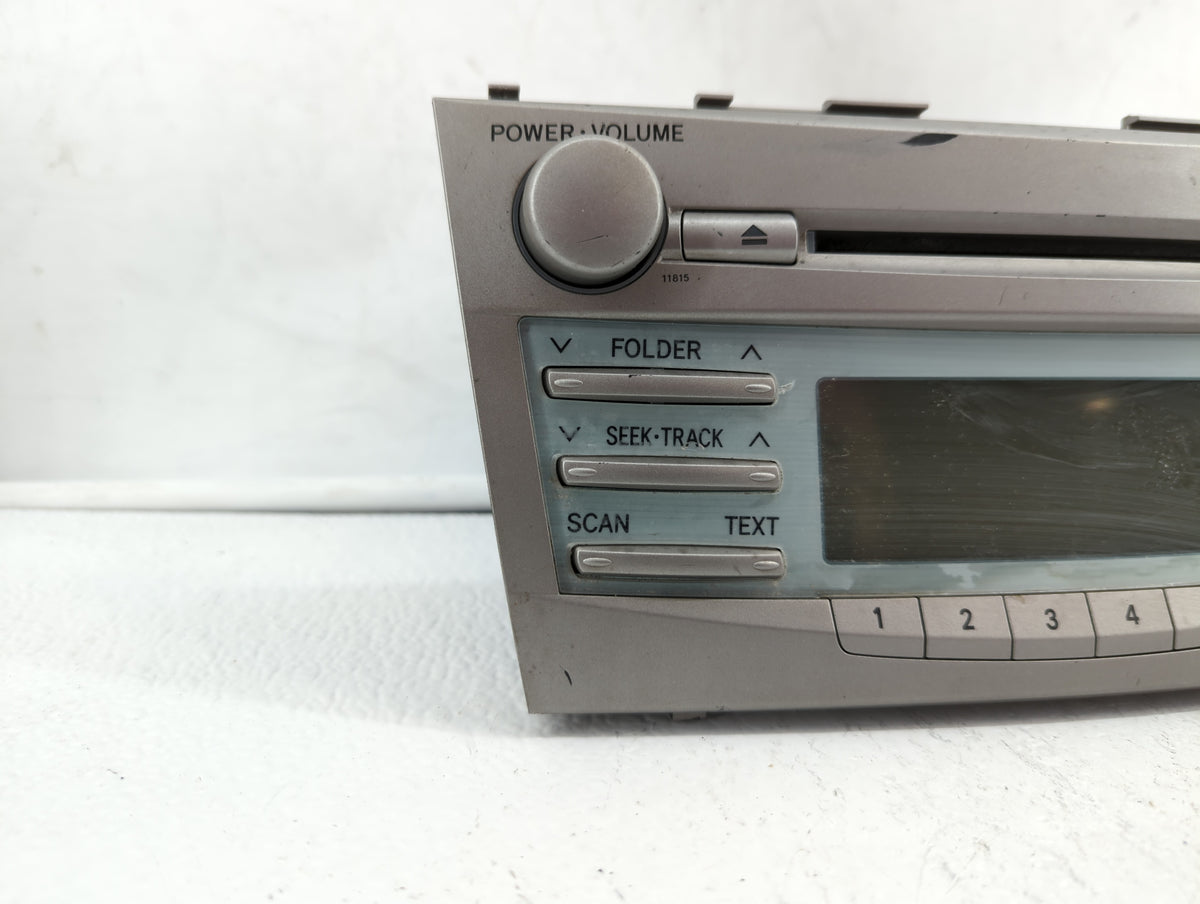 2007-2009 Toyota Camry Am Fm Cd Player Radio Receiver 382498 - Oemusedautoparts1.com