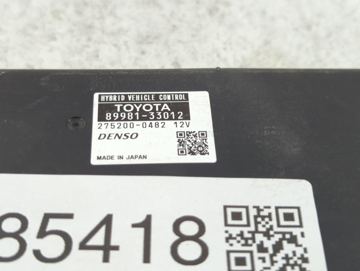 2007 Toyota Camry PCM Engine Control Computer ECU ECM PCU OEM P/N:89981-33012 89981-33013 Fits OEM Used Auto Parts - Oemused