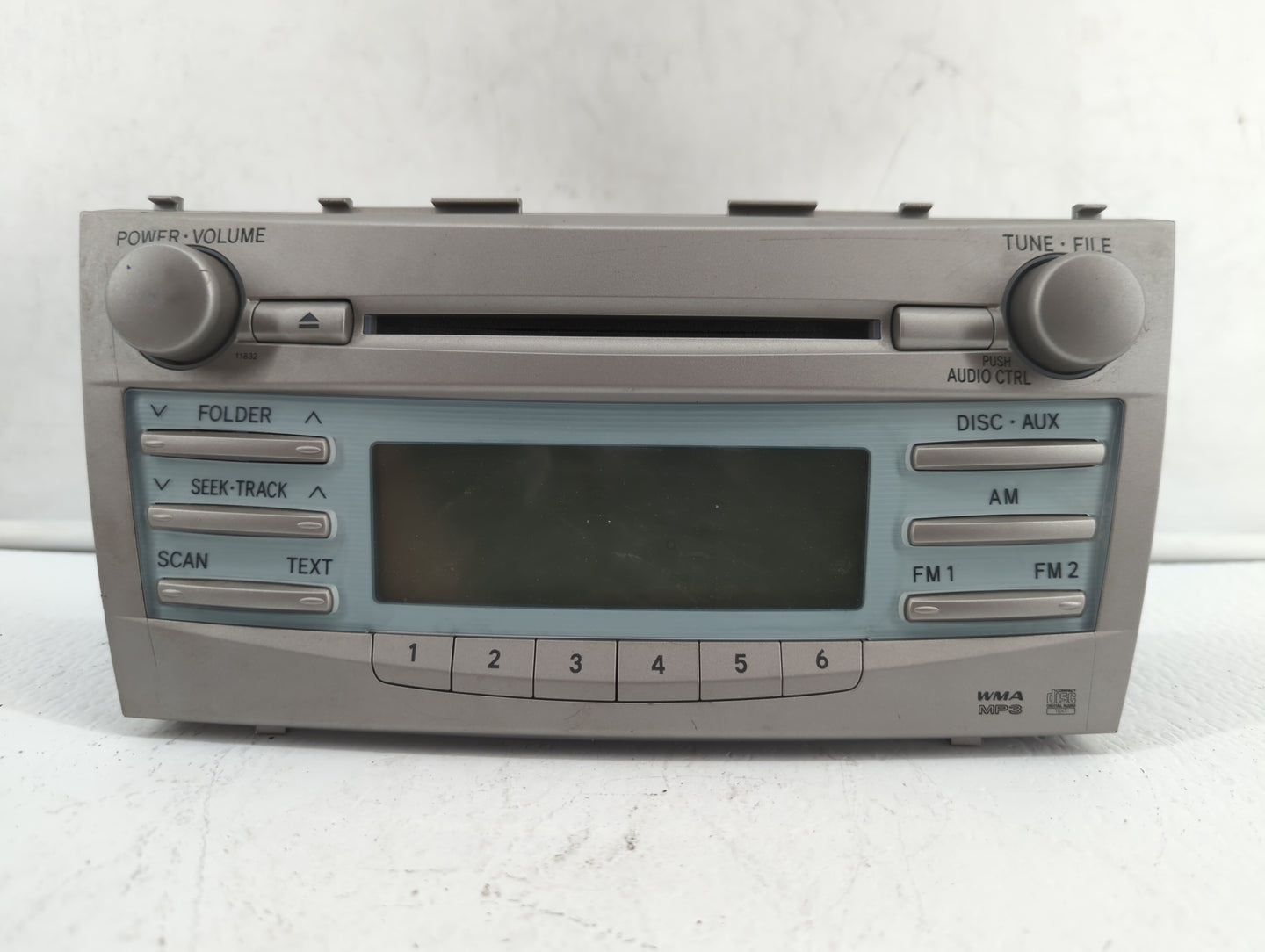 2007-2009 Toyota Camry Radio AM FM Cd Player Receiver Replacement P/N:86120-06182 86120-33890 Fits Fits 2007 2008 2009 OEM U