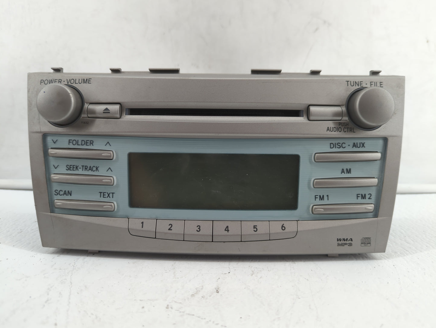 2007-2009 Toyota Camry Radio AM FM Cd Player Receiver Replacement P/N:86120-06182 86120-33890 Fits Fits 2007 2008 2009 OEM U