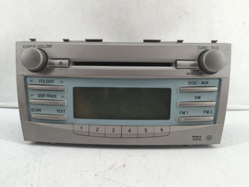 2007-2009 Toyota Camry Radio AM FM Cd Player Receiver Replacement P/N:86120-06182 86120-33890 Fits Fits 2007 2008 2009 OEM U
