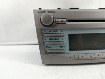 2007-2009 Toyota Camry Radio AM FM Cd Player Receiver Replacement P/N:86120-06182 86120-33890 Fits Fits 2007 2008 2009 OEM Used Auto Parts