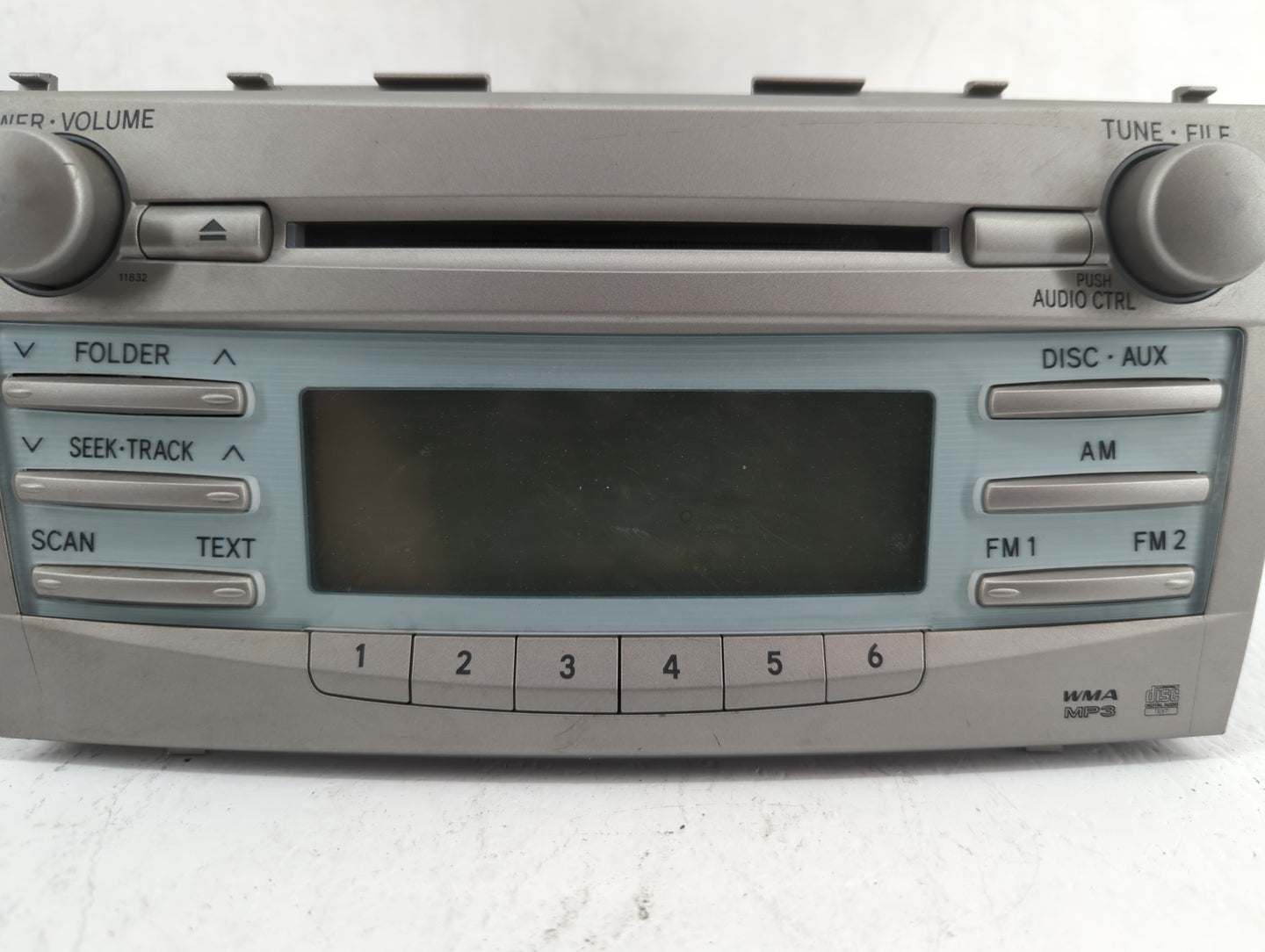 2007-2009 Toyota Camry Radio AM FM Cd Player Receiver Replacement P/N:86120-06182 86120-33890 Fits Fits 2007 2008 2009 OEM U
