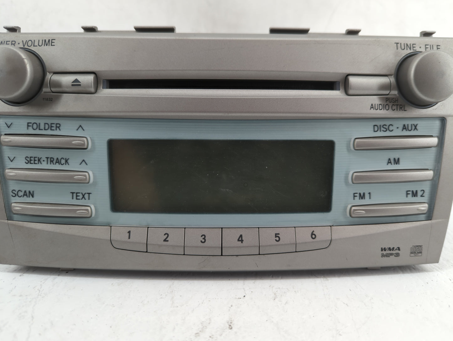 2007-2009 Toyota Camry Radio AM FM Cd Player Receiver Replacement P/N:86120-06182 86120-33890 Fits Fits 2007 2008 2009 OEM U