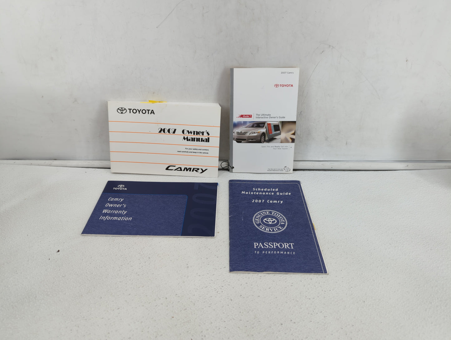 2007 Toyota Camry Owners Manual Book Guide OEM Used Auto Parts - Oemusedautoparts1.com