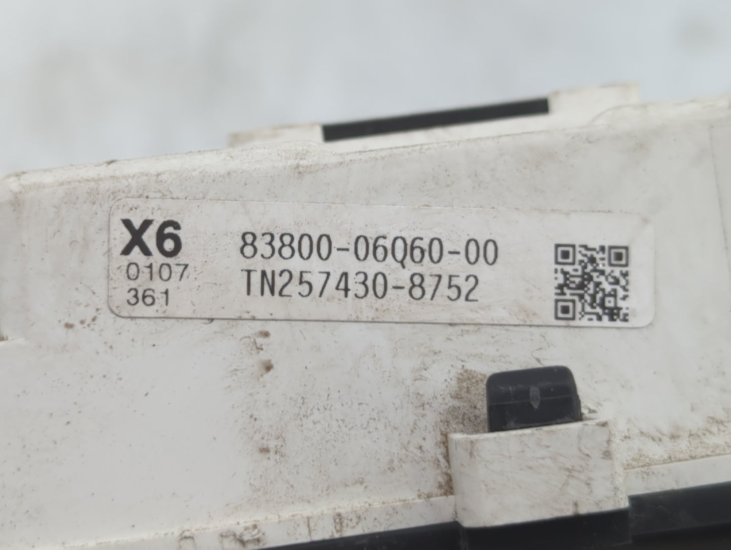 2007 Toyota Camry Instrument Cluster Speedometer Gauges P/N:83800-06Q60 83800-33B50 Fits OEM Used Auto Parts - Oemusedautopa