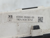 2007 Toyota Camry Instrument Cluster Speedometer Gauges P/N:83800-06Q60 83800-33B50 Fits OEM Used Auto Parts - Oemusedautopa