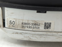 2007 Toyota Camry Instrument Cluster Speedometer Gauges P/N:83800-06Q60 83800-33B50 Fits OEM Used Auto Parts - Oemusedautopa