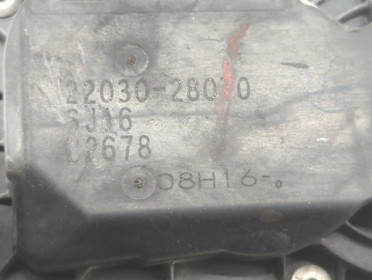 2007-2011 Toyota Camry Throttle Body P/N:22030-28070 22030-0H030 Fits Fits 2006 2007 2008 2009 2010 2011 2012 2013 2014 2015