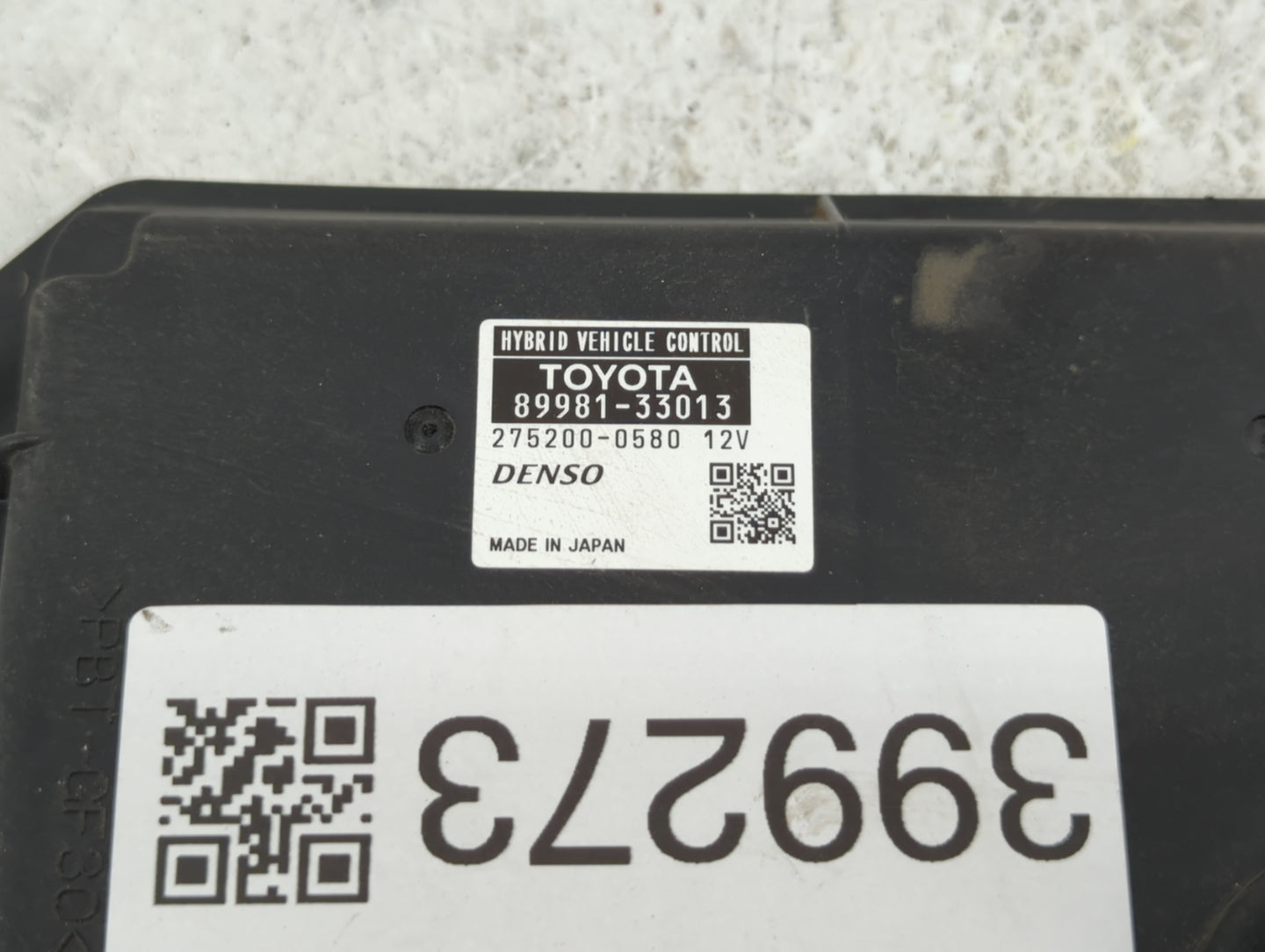 2007 Toyota Camry PCM Engine Control Computer ECU ECM PCU OEM P/N:89981-33012 89981-33013 Fits OEM Used Auto Parts - Oemused