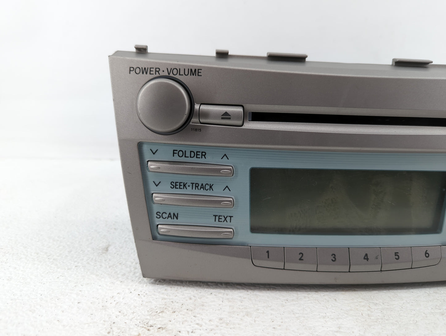 2007-2009 Toyota Camry Am Fm Cd Player Radio Receiver - Oemusedautoparts1.com