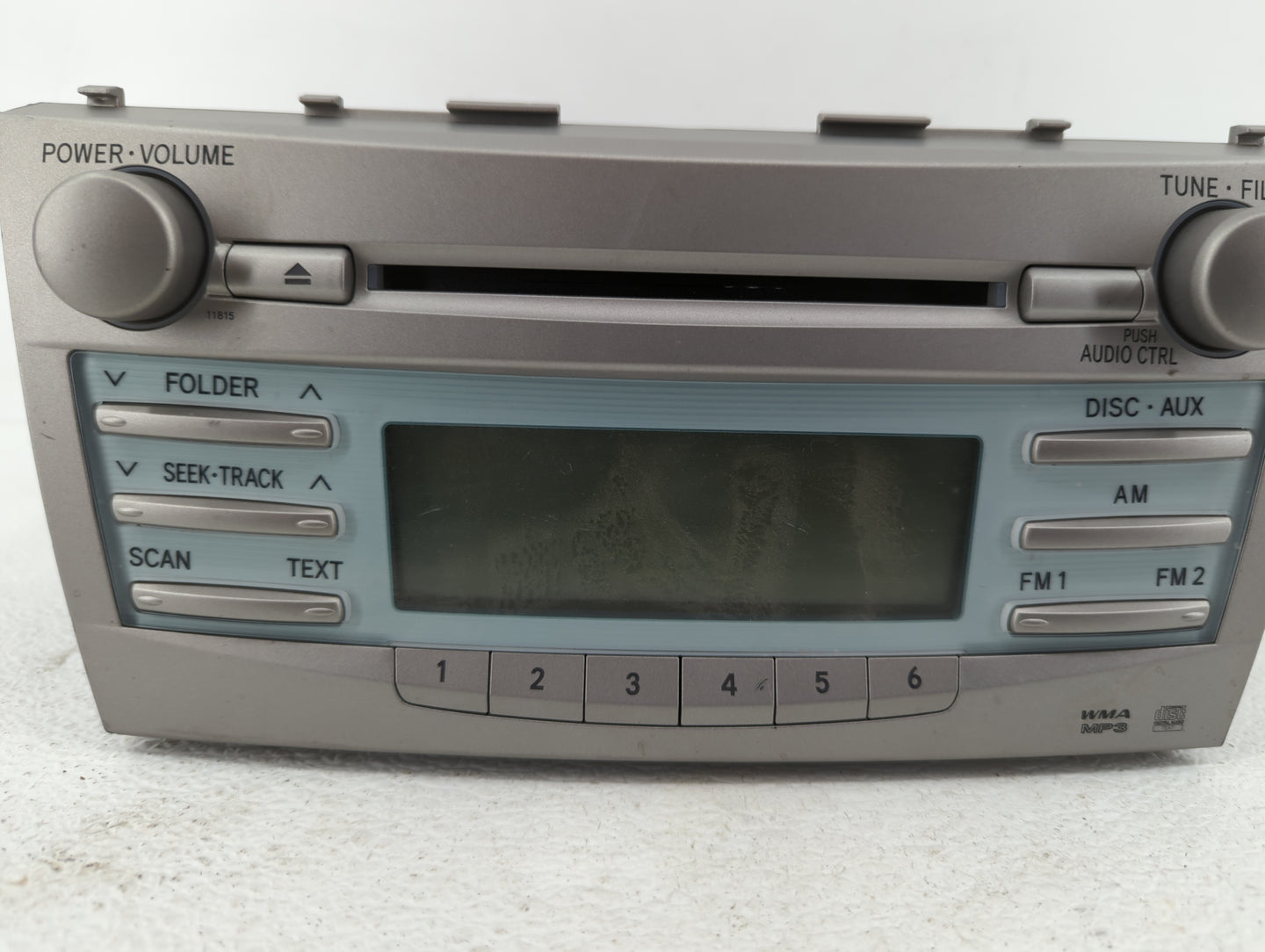 2007-2009 Toyota Camry Am Fm Cd Player Radio Receiver - Oemusedautoparts1.com