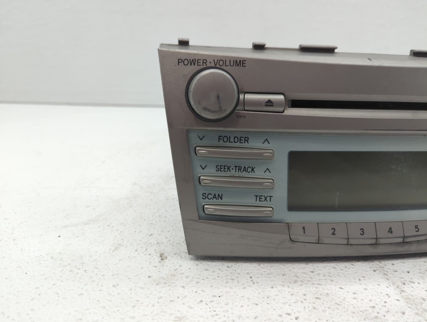 2007-2009 Toyota Camry Am Fm Cd Player Radio Receiver - Oemusedautoparts1.com