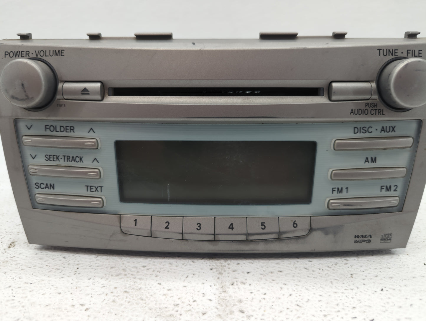 2007-2009 Toyota Camry Am Fm Cd Player Radio Receiver - Oemusedautoparts1.com