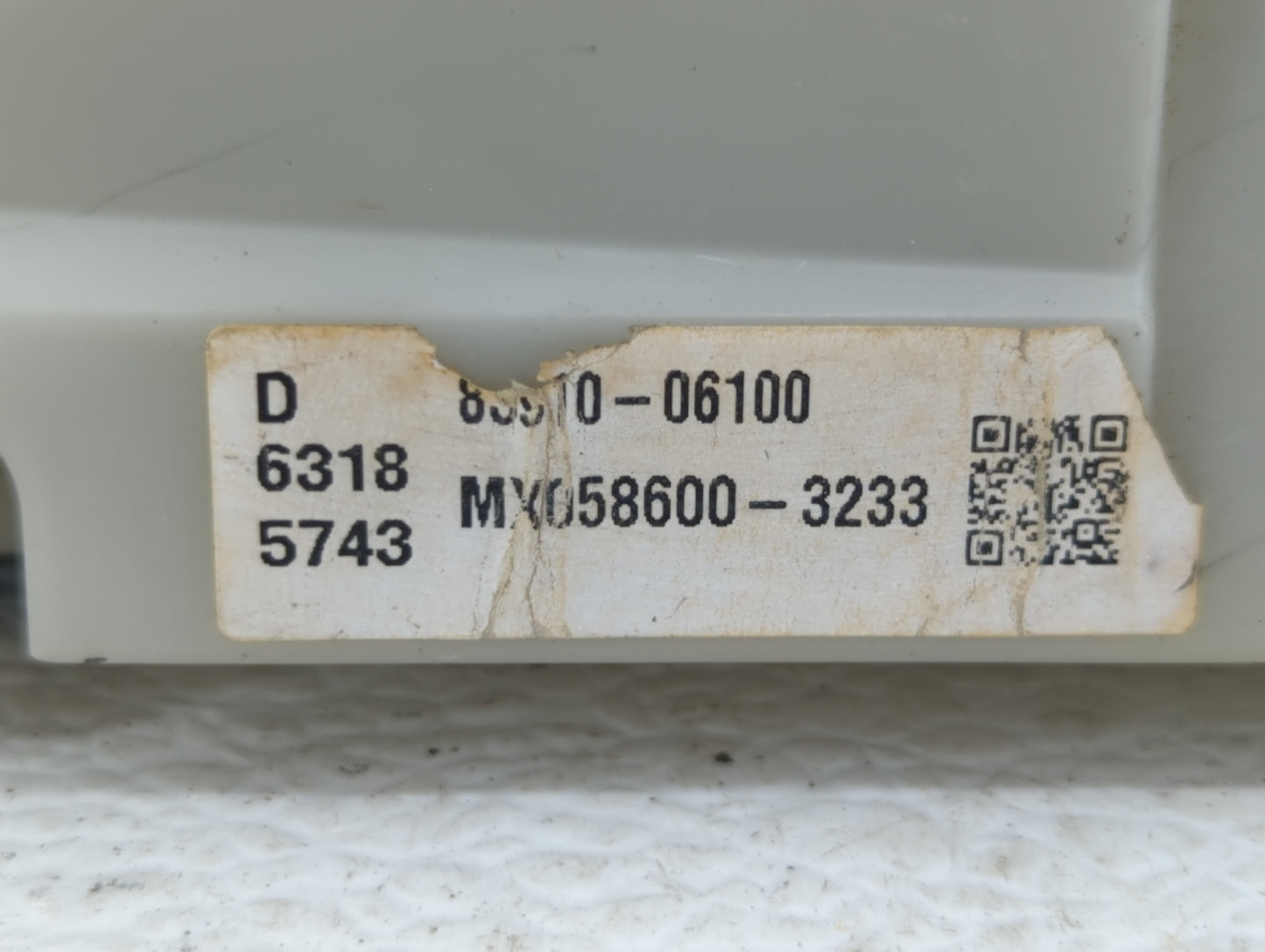 2007-2011 Toyota Camry Information Display Screen - Oemusedautoparts1.com