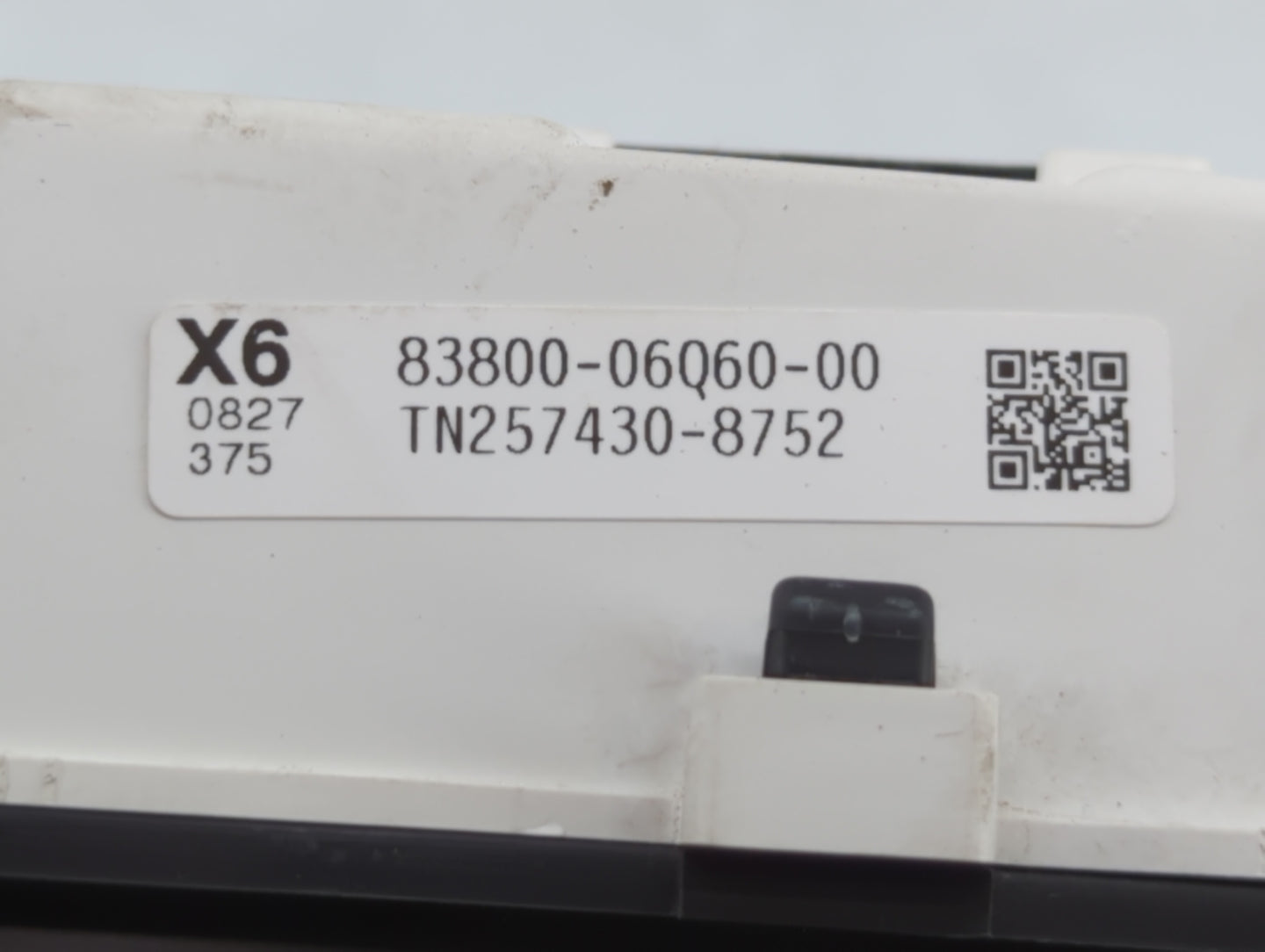 2007 Toyota Camry Instrument Cluster Speedometer Gauges P/N:83800-06Q60 83800-33B50 Fits OEM Used Auto Parts - Oemusedautopa