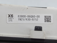 2007 Toyota Camry Instrument Cluster Speedometer Gauges P/N:83800-06Q60 83800-33B50 Fits OEM Used Auto Parts - Oemusedautopa