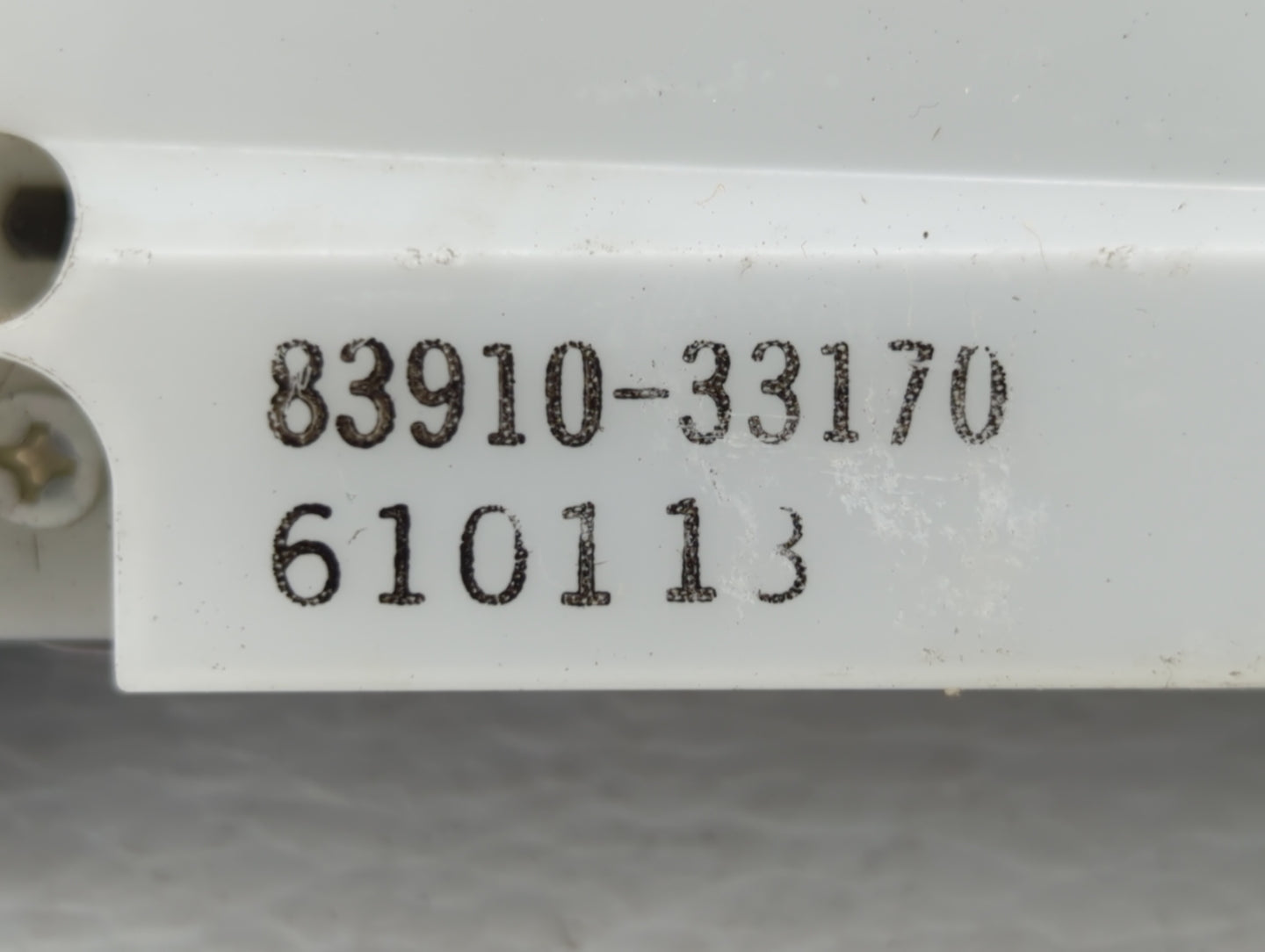 2007-2009 Toyota Camry Information Display Screen - Oemusedautoparts1.com
