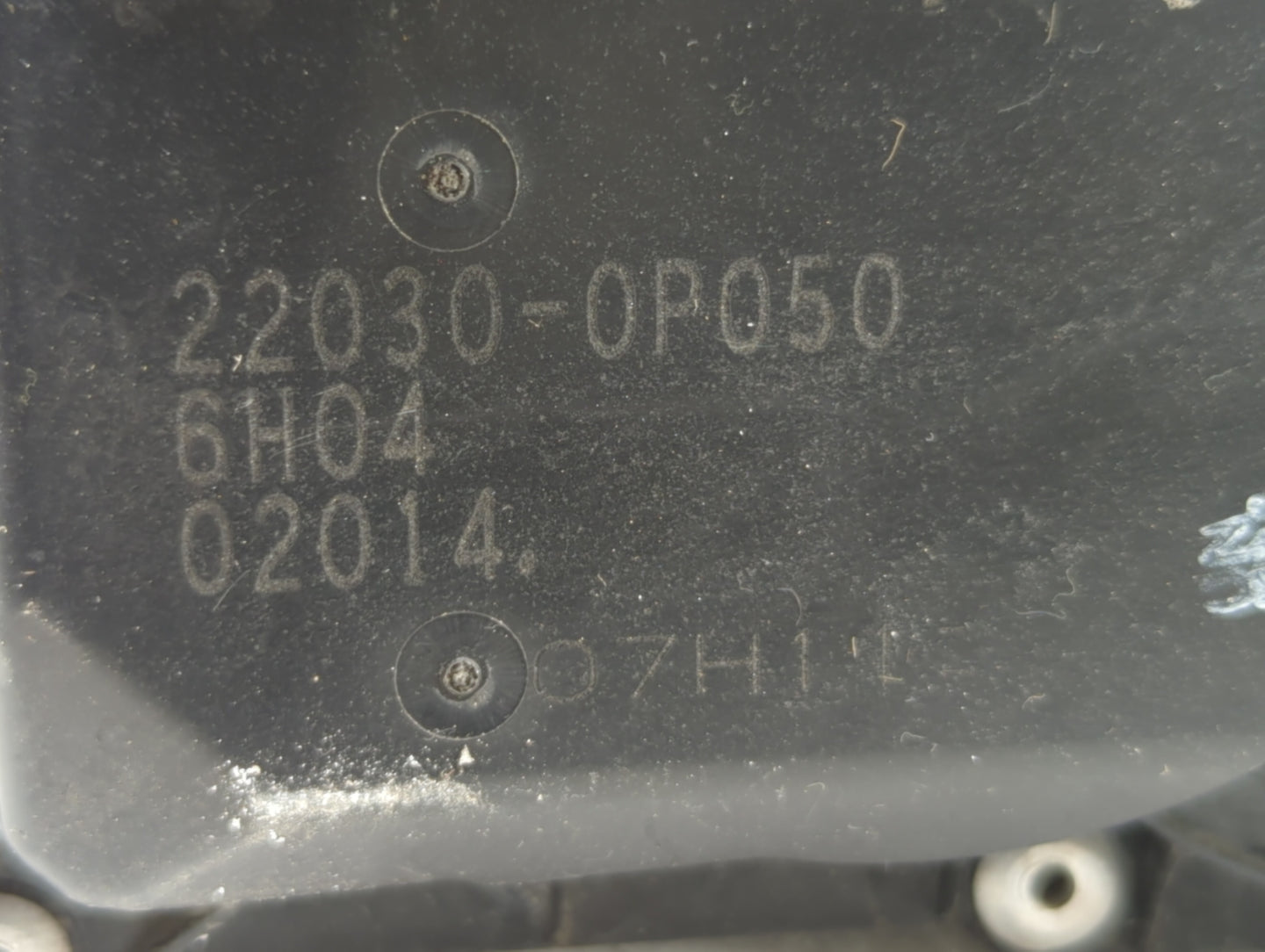 2007-2017 Toyota Camry Throttle Body P/N:22030-0P050 22030-31030 Fits OEM Used Auto Parts - Oemusedautoparts1.com