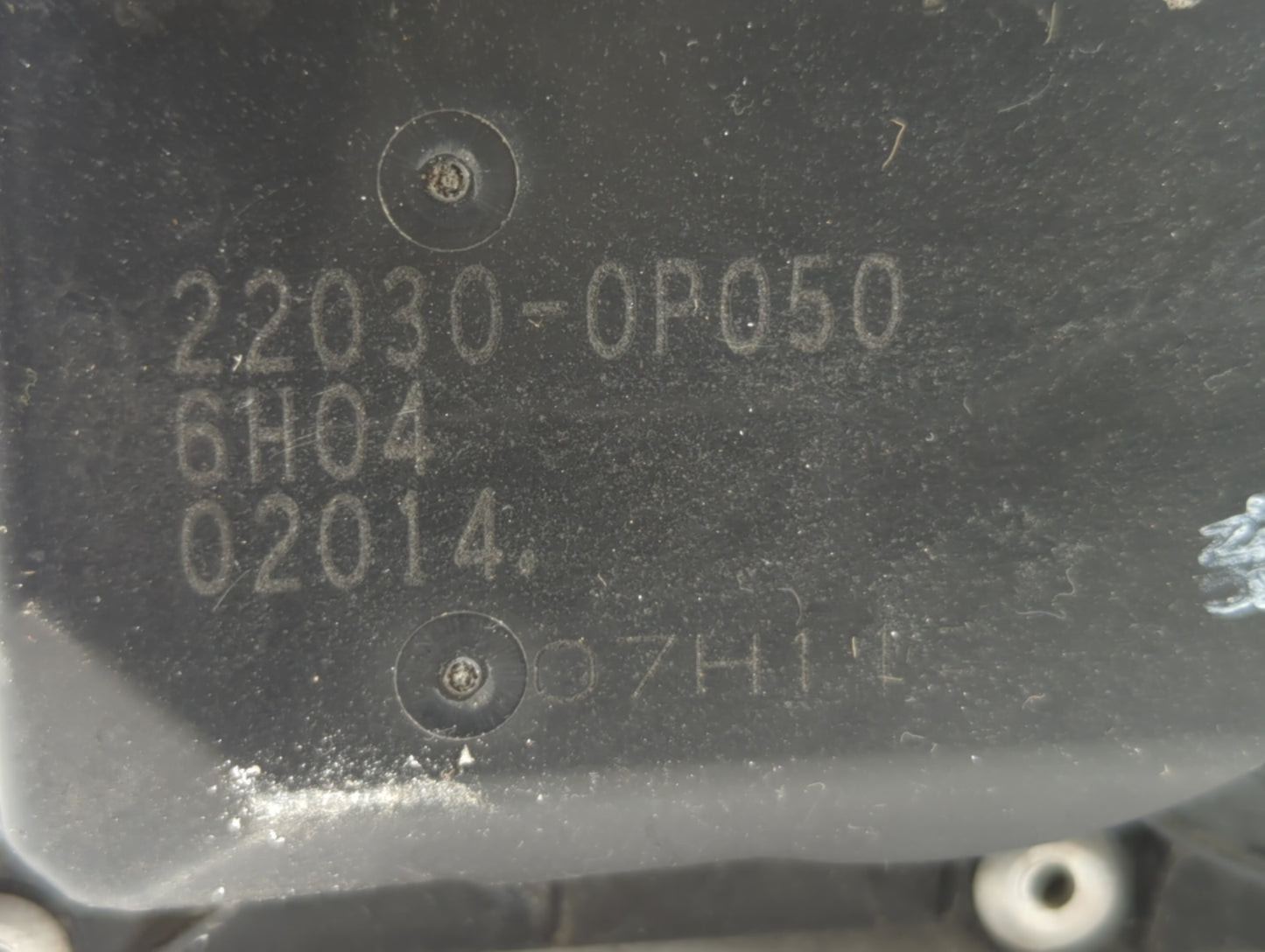 2007-2017 Toyota Camry Throttle Body P/N:22030-0P050 22030-31030 Fits OEM Used Auto Parts - Oemusedautoparts1.com