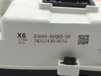 2007 Toyota Camry Instrument Cluster Speedometer Gauges P/N:83800-06Q60-00 Fits Fits 2008 2009 OEM Used Auto Parts - Oemused