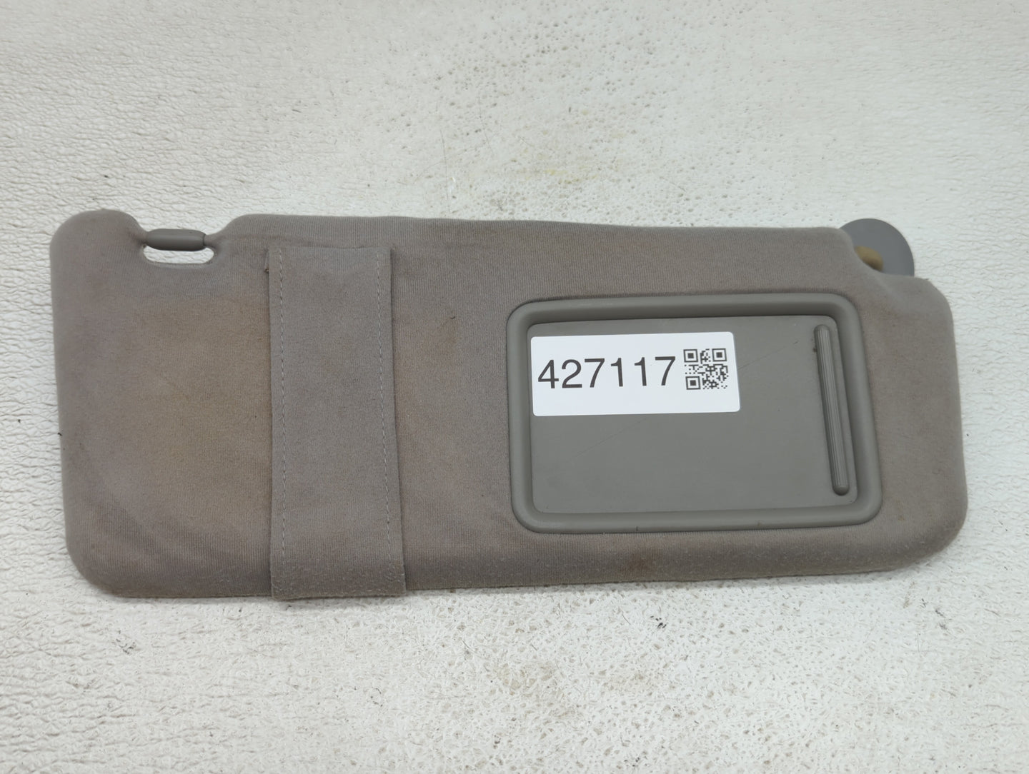 2007-2011 Toyota Camry Sun Visor Shade Replacement Passenger Right Mirror Fits Fits 2007 2008 2009 2010 2011 OEM Used Auto P