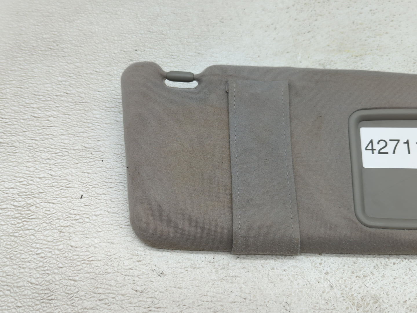 2007-2011 Toyota Camry Sun Visor Shade Replacement Passenger Right Mirror Fits Fits 2007 2008 2009 2010 2011 OEM Used Auto P