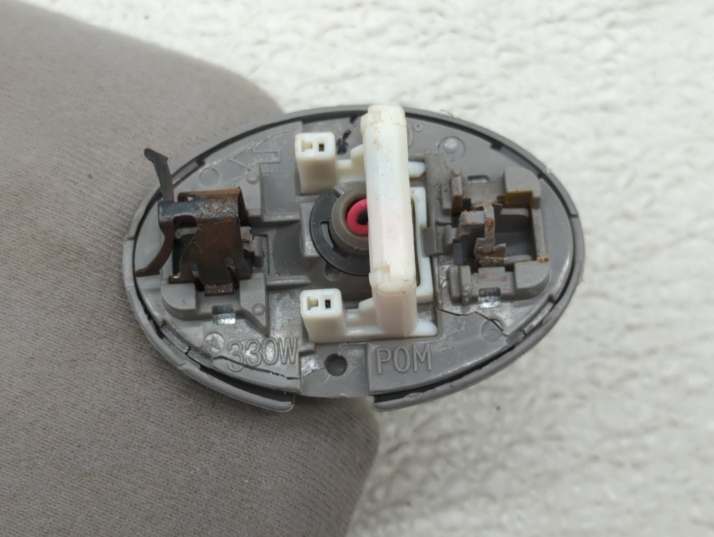 2007-2011 Toyota Camry Sun Visor Shade Replacement Passenger Right Mirror Fits Fits 2007 2008 2009 2010 2011 OEM Used Auto P