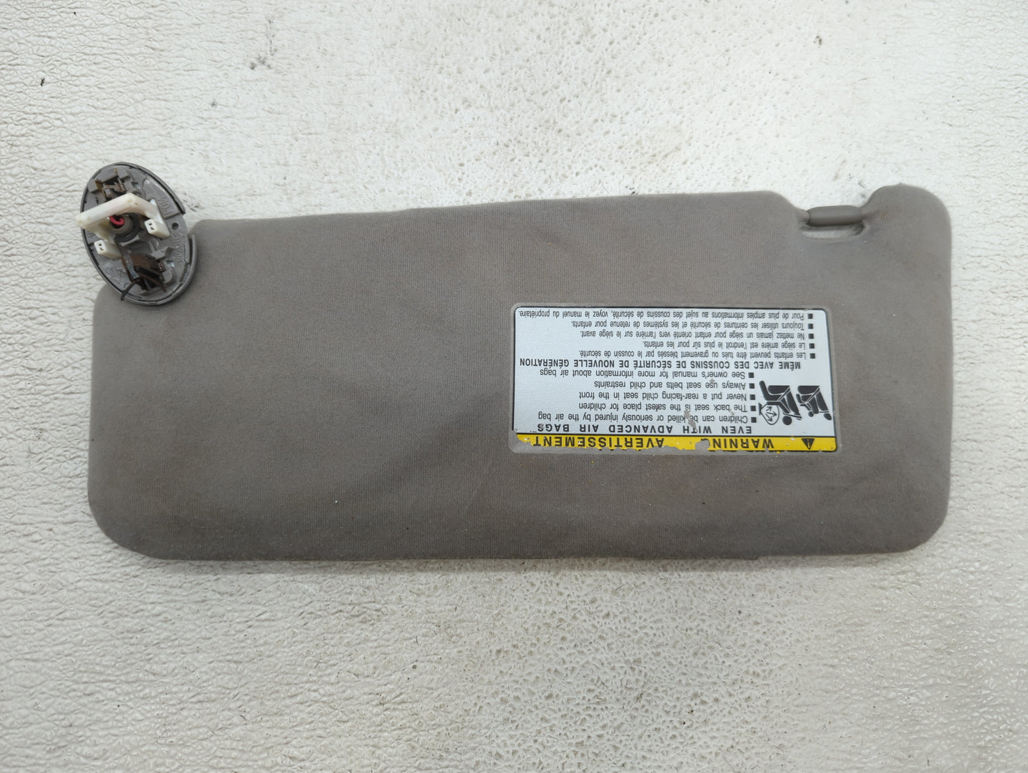 2007-2011 Toyota Camry Sun Visor Shade Replacement Passenger Right Mirror Fits Fits 2007 2008 2009 2010 2011 OEM Used Auto P