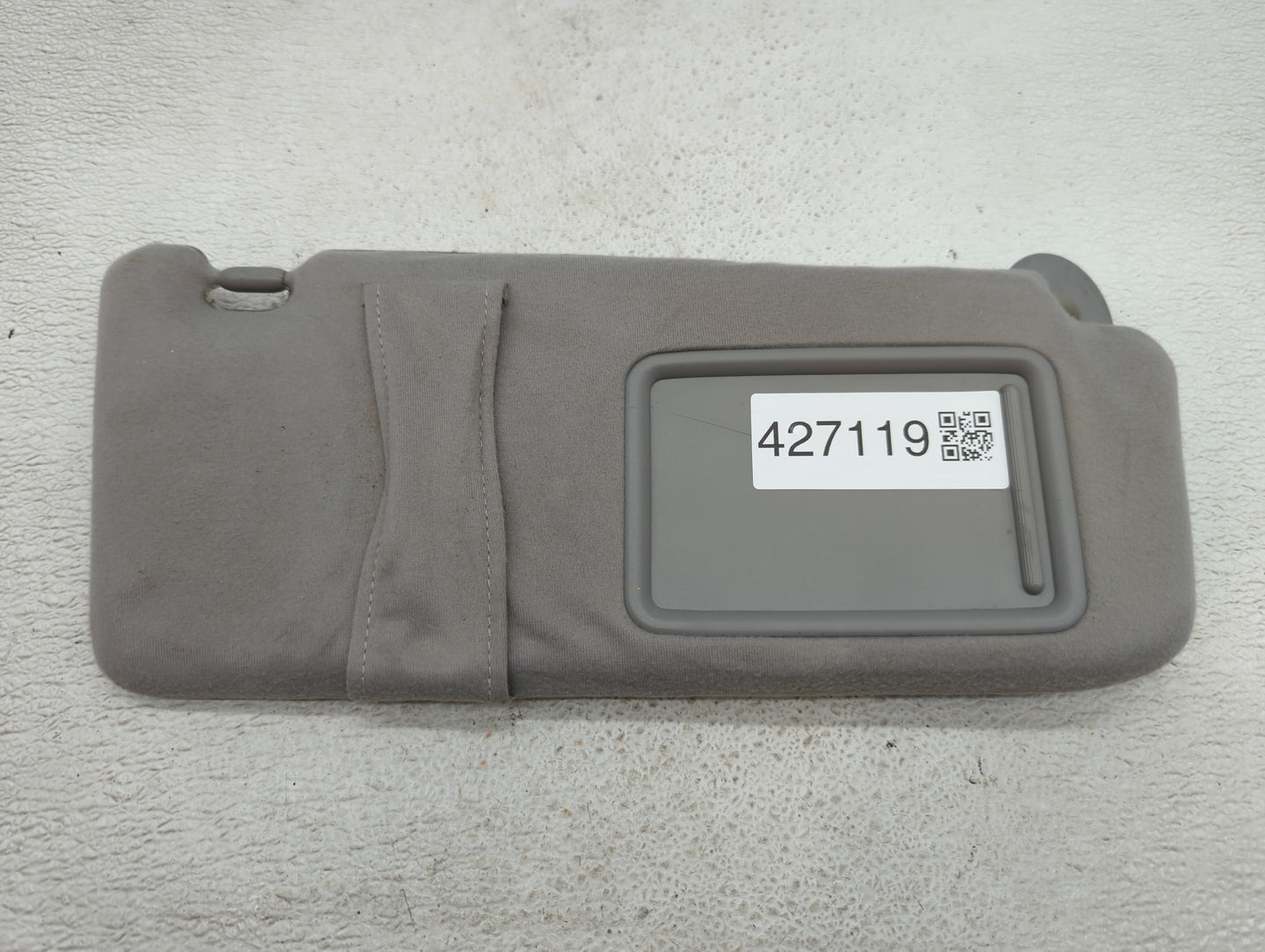 2007-2011 Toyota Camry Sun Visor Shade Replacement Passenger Right Mirror Fits Fits 2007 2008 2009 2010 2011 OEM Used Auto P